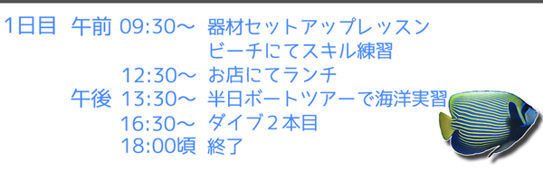 ピピ島ダイビングライセンス PADIオープンウォーターダイバーコース タイダイビングライセンス